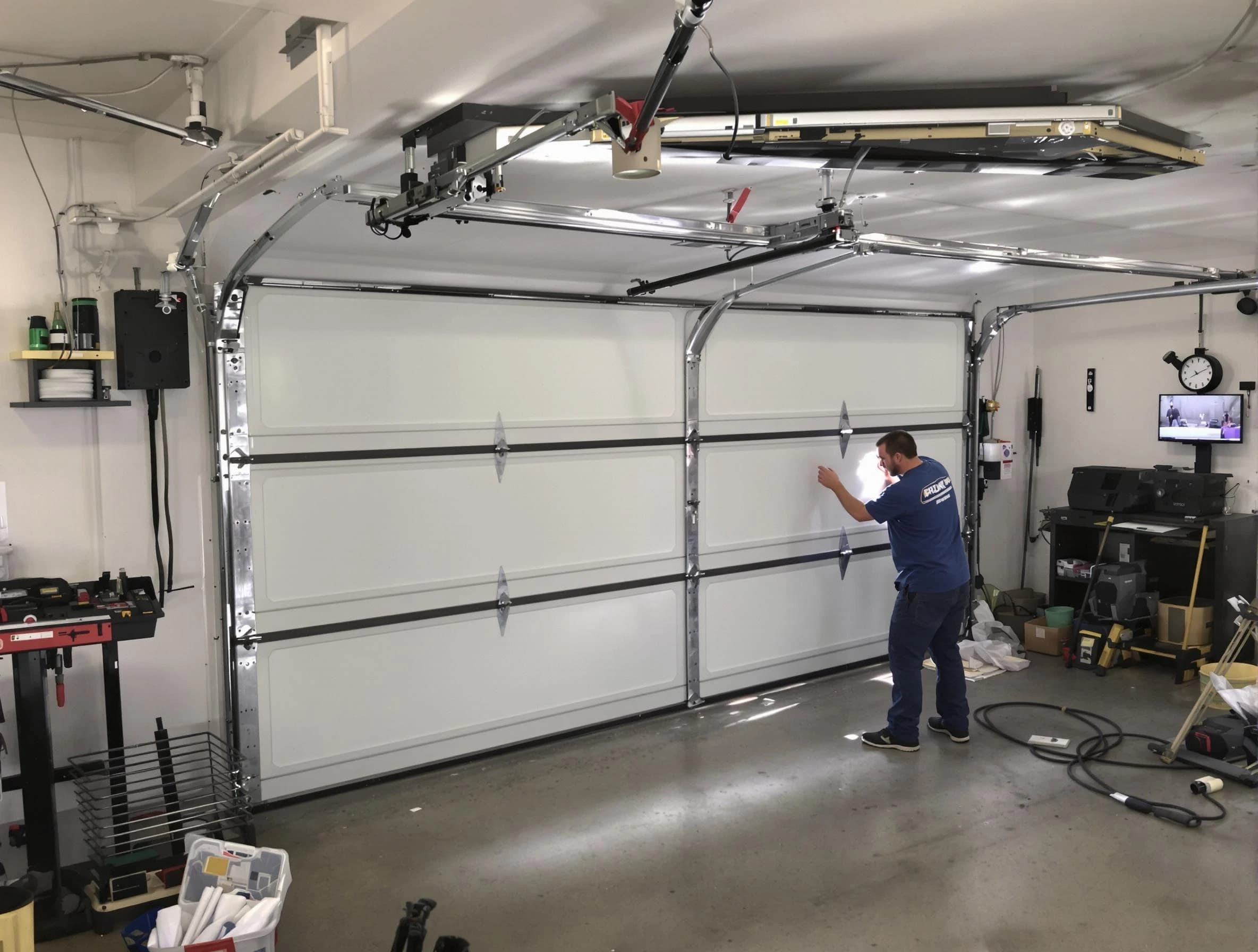 Professional garage door repair service by Westfield Garage Door Repair in Westfield